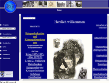 Tablet Screenshot of kriegsopfer.org